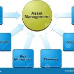 Asset management diagram business illustration strategy infographic concept stock preview